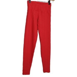 Booty by Brabants Original Fabric Red Leggings